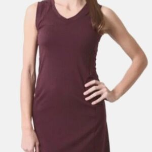 Arc'teryx Solterra sleeveless dress. Dark purple. Size M. Flaw!